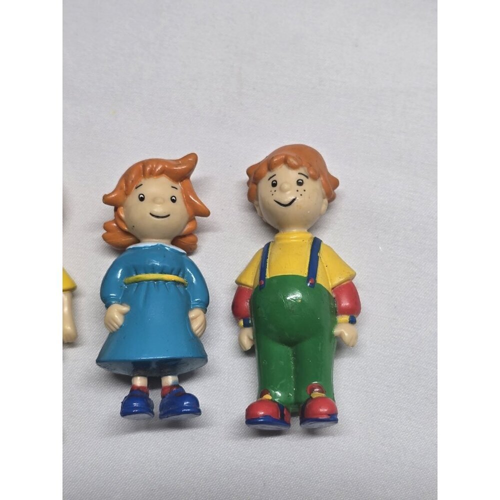 CAILLOU + ROSIE + LEO 2" two inch figures figurines PVC- RARE - Picture 5 of 11